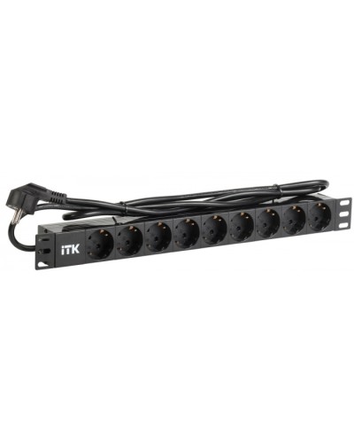 Блок розеток 9 розеток ITK PH22-9D1-P ITK PDU в Домодедово Блоки розеток Pintop.ru
