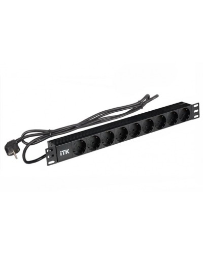 Блок розеток на 9 розеток 19 ITK PH22-9D1 в Домодедово Блоки розеток Pintop.ru