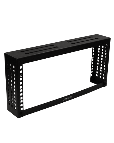 Рама 19 для монтажа под лоток, 2U, черная LANMASTER LAN-MT-FRM-2U-BK в Домодедово Аксессуары для стоек и шкафов Pintop.ru