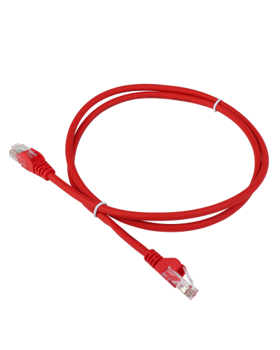 Патч-корд LANMASTER LSZH UTP кат.5e, 2.5 м, красный LANMASTER LAN-PC45/U5E-2.5-RD в Домодедово Патчкорды (медные) Pintop.ru