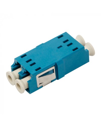 Адаптер оптический LC, SM, корпус SC без фланцев, дуплексный LANMASTER (LAN-2LCS/NF-AM-SM) в Домодедово Проходные адаптеры и розетки оптические Pintop.ru