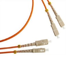 Патч-корд оптический LSZH, дуплексный, SC/UPC-SC/UPC, SM, 1м LANMASTER LAN-2SC-2SC/SU-1.0
