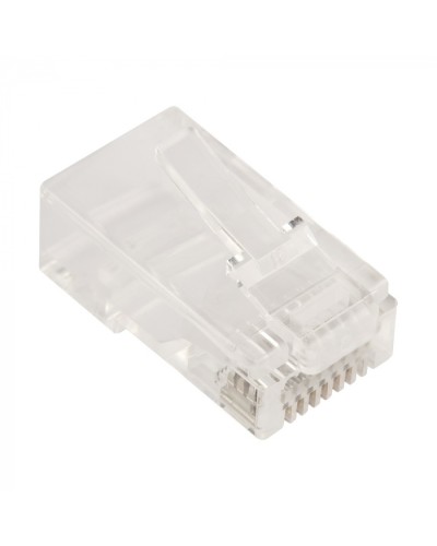Коннектор RJ45 тип EZ, 8P8C, UTP, Cat.5e, универс, покрытие 50 микрон,100 шт LANMASTER (LAN-EZ45-8P8C/U5E-100) в Домодедово Коннекторы и разъемы Pintop.ru