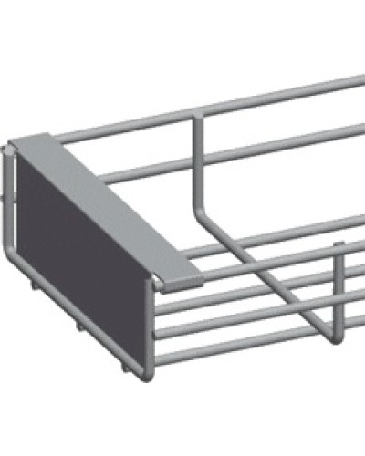 Заглушка торцевая для лотка MT100x200 LANMASTER LAN-MT-AT100x200EZ в Домодедово Аксессуары для лотков Pintop.ru