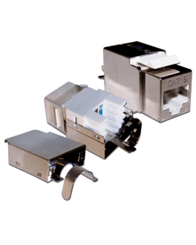 Индустриальный модуль Keystone, RJ45, cat.6, STP, 180 градусов, IP68 LANMASTER (LAN-OK45S6/180-WP) в Домодедово Коммутационные изделия Pintop.ru