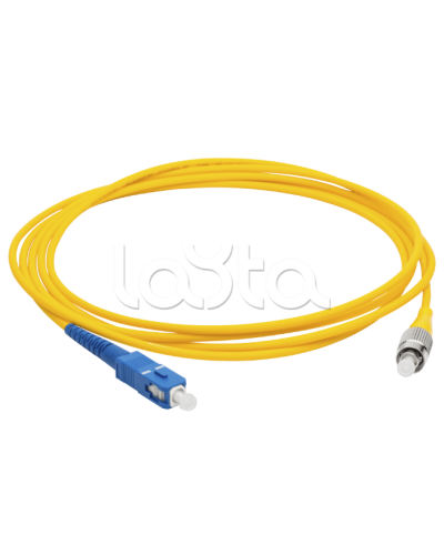 Патч-корд оптический LANMASTER LAN-SC-FC/SU-20 в Домодедово Патч-корды и пигтейлы Pintop.ru