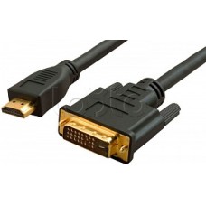 Кабель HDMI-DVI 20м 24AWG LAZSO WH-141(20m)