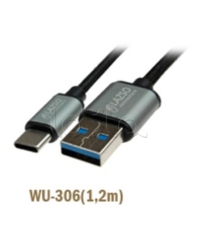 Кабель для передачи данных и зарядки LazsoWU-206(1,2m) в Домодедово Оборудование для видеонаблюдения Pintop.ru