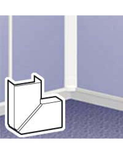 Угол плоский 40x12.5 Legrand 033316 в Домодедово Аксессуары для кабель-канала Pintop.ru