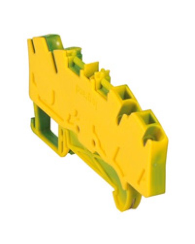 Клемма 4х6 2вх/2вых. заземл. Legrand 037279 в Домодедово Клеммные колодки Pintop.ru