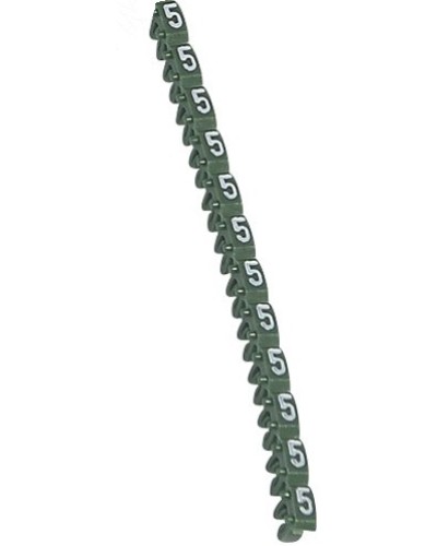 Маркер 5 4/6 ЗЕЛ CAB3 Legrand 038235 в Домодедово Аксессуары для кабель-канала Pintop.ru