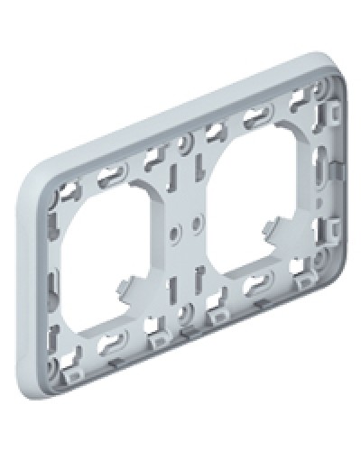 Рамка с суппортом для встроенного монтажа Plexo Legrand 069683 в Домодедово Аксессуары для кабель-канала Pintop.ru