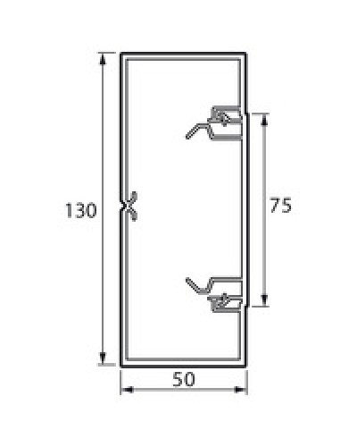 Кабель-канал METRA 130x50 Legrand (638082) в Домодедово Кабель-канал Pintop.ru
