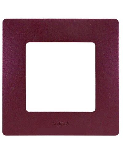 Рамка 1 пост Etika сливовый Legrand 672561 в Домодедово Аксессуары для кабель-канала Pintop.ru