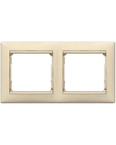 Рамка Valena 2 поста LEGRAND 774352 в Домодедово Аксессуары для кабель-канала Pintop.ru