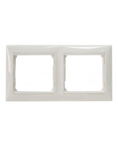 Рамка Valena 2 поста LEGRAND 774452 в Домодедово Аксессуары для кабель-канала Pintop.ru