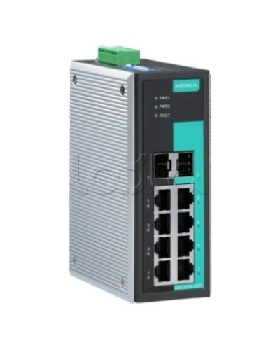 Коммутатор неуправляемый промышленный 6-портовый Moxa EDS-G308-2SFP-T в Домодедово Коммутаторы Pintop.ru