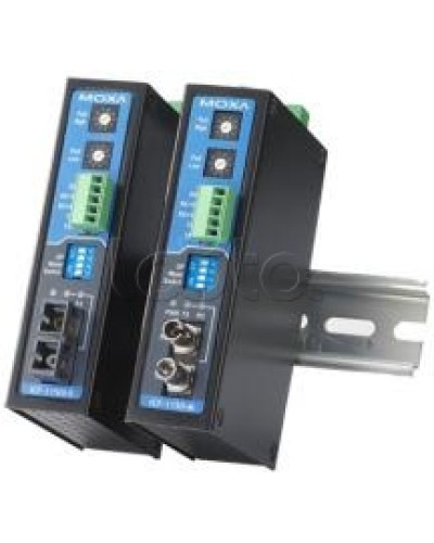 Конвертор RS-232/422/485 в оптику SM (ST) Moxa ICF-1150-S-ST-T в Домодедово Дополнительное оборудование для ОПС Pintop.ru