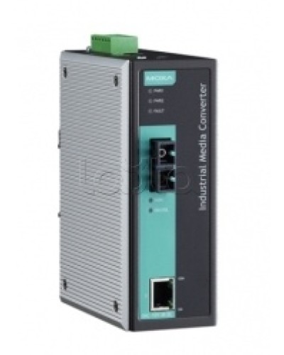 Медиаконвертер Ethernet 10/100BaseTX в 100BaseFX (SC) Moxa IMC-101-S-SC в Домодедово Дополнительное оборудование для ОПС Pintop.ru