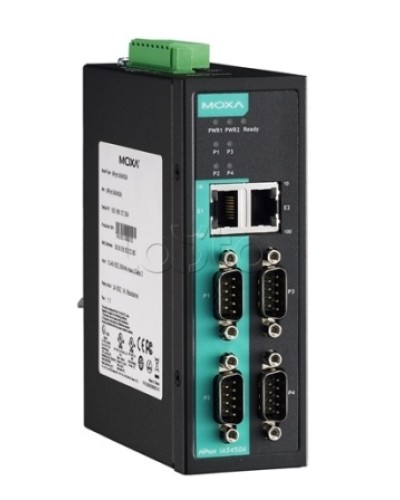 Сервер 4-портовый RS-232/422/485 в Ethernet Moxa NPort IA-5450AI-T в Домодедово Дополнительное оборудование для ОПС Pintop.ru