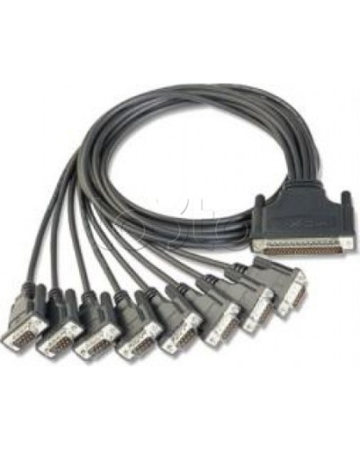 Кабель для 8-портовых плат ISA, PCI, Universal PCI Moxa Opt-8D (CBL-M62M9x8) в Домодедово Модули SFP/XFP/GBIC Pintop.ru