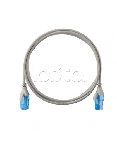 Коммутационный шнур NIKOMAX NMC-PC4UE55B-010-SL-C-GY в Домодедово Патчкорды (медные) Pintop.ru