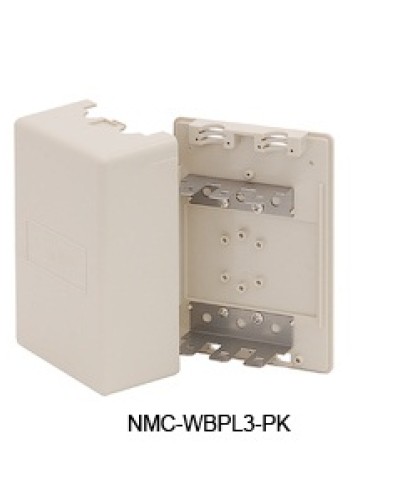 Щит распределительный настенный 3 плинта NIKOMAX (NMC-WBPL3-P) в Домодедово Щиты электрические Pintop.ru