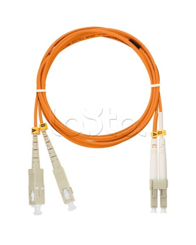 Патч-корд NIKOMAX NMF-PC2M2C2-SCU-LCU-005 в Домодедово Патч-корды оптические Pintop.ru
