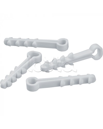 Дюбель-хомут Navigator 93 749 NCU-F-5-8-45-100-WH (100 шт/упак) в Домодедово Крепеж: Дюбели, шурупы, саморезы Pintop.ru