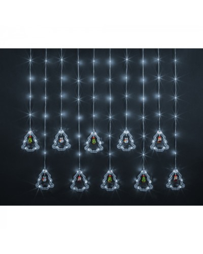 Гирлянда Navigator 95 008 NGF-D034-02 (бахрома елки и фигурки CW 3*0.6м IP20) в Домодедово Источники света(Лампы) Pintop.ru