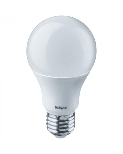 Лампа Navigator 61 239 NLL-A60-15-230-6.5K-E27 в Домодедово Источники света(Лампы) Pintop.ru