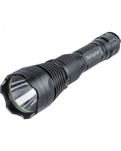 Фонарь Navigator 61 092 NPT-P02-18650 аллюм. проф. CREE LEDx10Вт. Li-ion 2.4 A/h в Домодедово Источники света(Лампы) Pintop.ru
