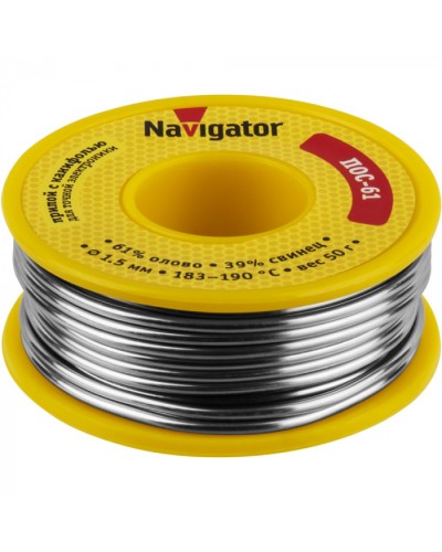 Припой Navigator 93 724 NEM-Pos05-61K-1.5-K50 в Домодедово Аксессуары для кабель-канала Pintop.ru
