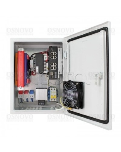 Cтанция базовая, уличная OSNOVO OS-34TB1 в Домодедово Блоки питания для кожухов и камер Pintop.ru