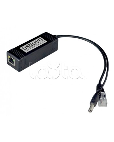 PoE-сплиттер OSNOVO PoE Splitter/2 в Домодедово Блоки питания для кожухов и камер Pintop.ru