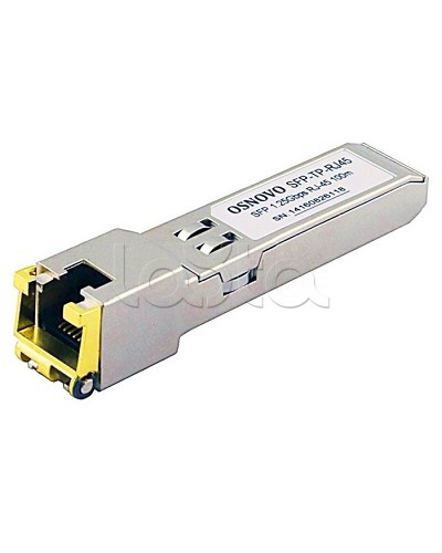 Медный SFP модуль OSNOVO SFP-TP-RJ45(1G) в Домодедово Модули SFP/XFP/GBIC Pintop.ru