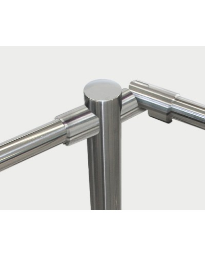 Патрубок поворотный для крепления поручней PERCo-BH02 0-11 в Домодедово Ограждения Pintop.ru