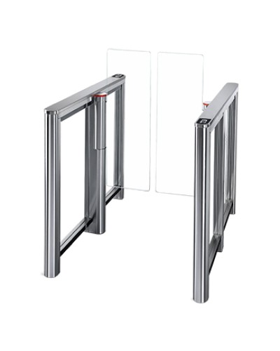 Турникет Скоростной проход PERCo-ST-11 с крышками из нержавеющей стали со створками 300 мм увеличенной высоты (1300 мм) в Домодедово Турникеты Pintop.ru