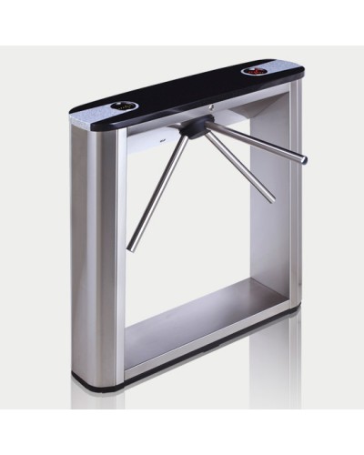 Турникет тумбовый электромеханический со стандартными планками, черной крышкой PERCo-TTD-03.1G (стандартные планки, черная крышка) в Домодедово Турникеты Pintop.ru