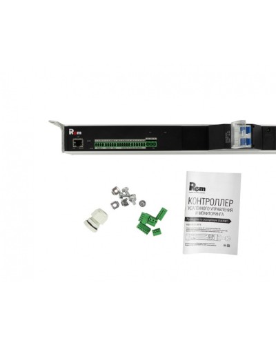 Блок силовых розеток с контроллером REM R-MC1-32-4x3C13-4x2C19-A-1820-K в Домодедово Блоки розеток Pintop.ru