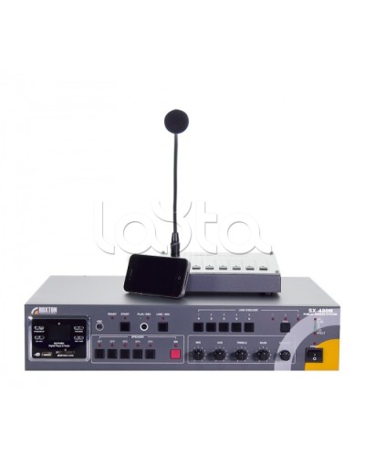 Система оповещения комбинированная 480Вт ROXTON SX-480N в Домодедово Система оповещения и трансляции Roxton Pintop.ru