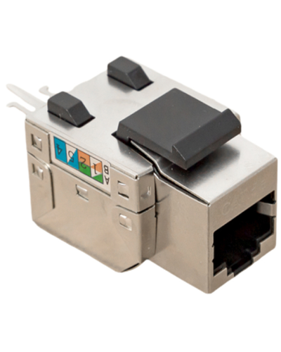 Модуль Keystone Jack RJ-45(8P8C), FTP экранированный, CAT 6, тип 90 градусов REXANT PRO 02-0272 в Домодедово Модули Keystone Pintop.ru