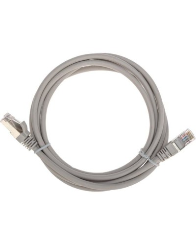 Патч-корд F/UTP, CAT 5e, RJ45-RJ45, 26AWG, LSZH, серый, 2м REXANT 02-0110-2 в Домодедово Патчкорды (медные) Pintop.ru
