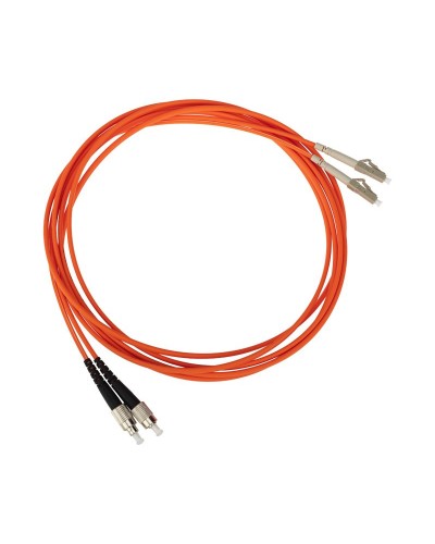 Патч-корд оптический переходной (MM), 50/125 (OM2), LC/UPC-FC/UPC, (Duplex), LSZH, 3м 50-3269 в Домодедово Патч-корды оптические Pintop.ru