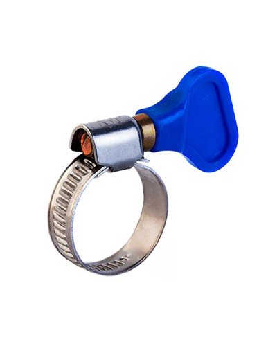 Хомут червячный 20-32/9-0,7мм, с ключом, нержавеющая сталь W2, (50 шт/уп) REXANT 07-0720-1 в Домодедово Стяжки-хомуты Pintop.ru