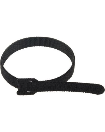 Хомут–липучка многоразовый 320х14мм, черный (12 шт/уп) REXANT 07-7316 в Домодедово Стяжки-хомуты Pintop.ru