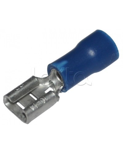 Клемма плоская изолированная 1.5-2.5 мм² (КПИ гнездо - 7.4мм) (100шт/уп) REXANT 08-0433 в Домодедово Клеммные колодки Pintop.ru