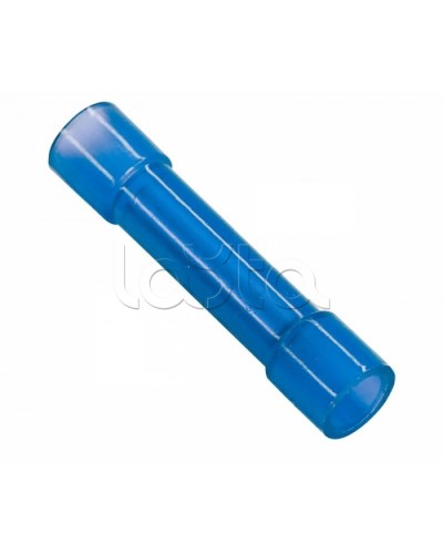 СОЕДИНИТЕЛЬНАЯ ГИЛЬЗА изолированная (СГИ L-27.3мм) нейлон 1.5-2.5мм² (BNY-2) синий (100шт/уп) REXANT 08-0723 в Домодедово Аксессуары для кабель-канала Pintop.ru