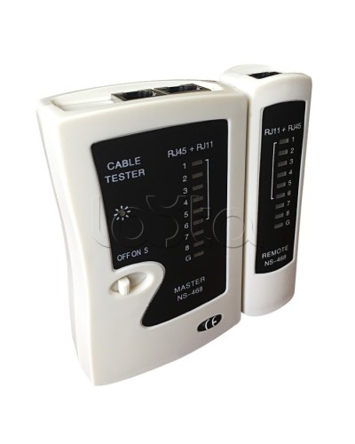 Тестер Кабеля RJ-45+RJ-11 (HT-C004) (TL-468) REXANT 12-1006 в Домодедово Тестеры для систем видеонаблюдения Pintop.ru