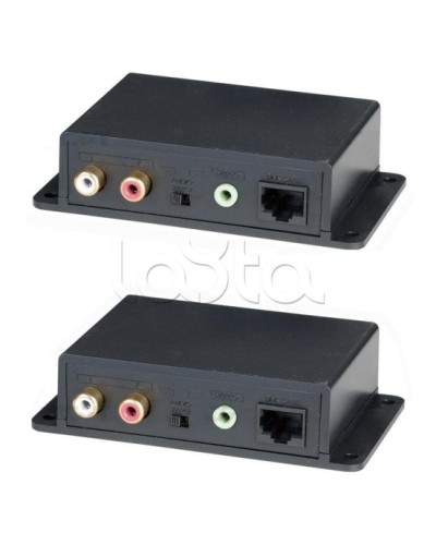 Комплект для передачи стерео аудио сигнала SC&T AE02 в Домодедово Видеоусилители, Модуляторы, Делители Pintop.ru